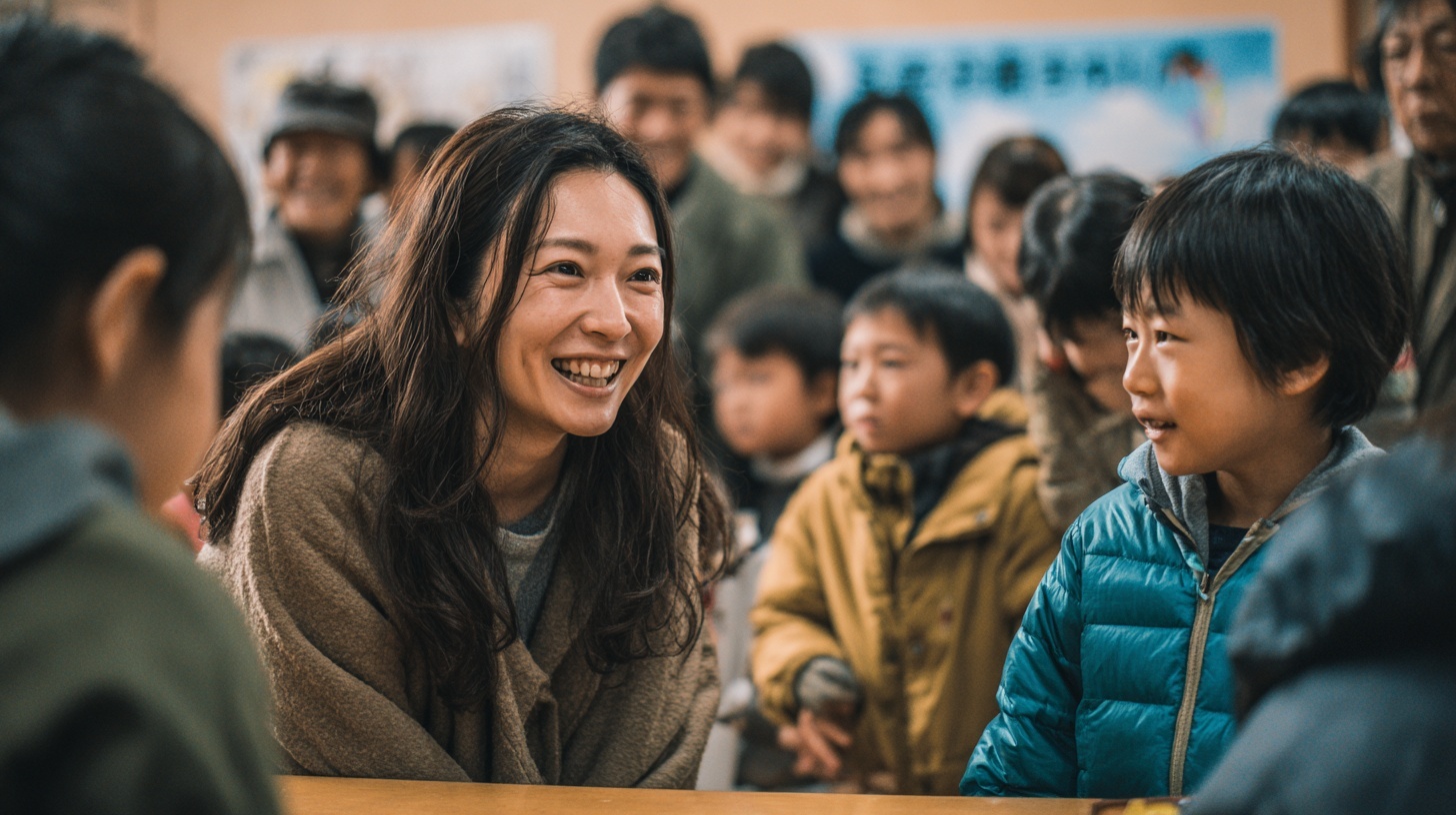 学校上映会の様子