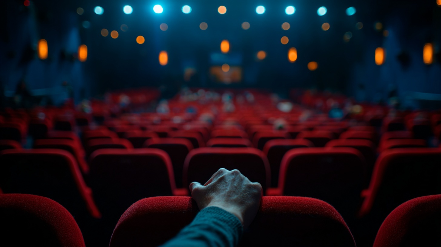 映画上映会の著作権説明イメージ