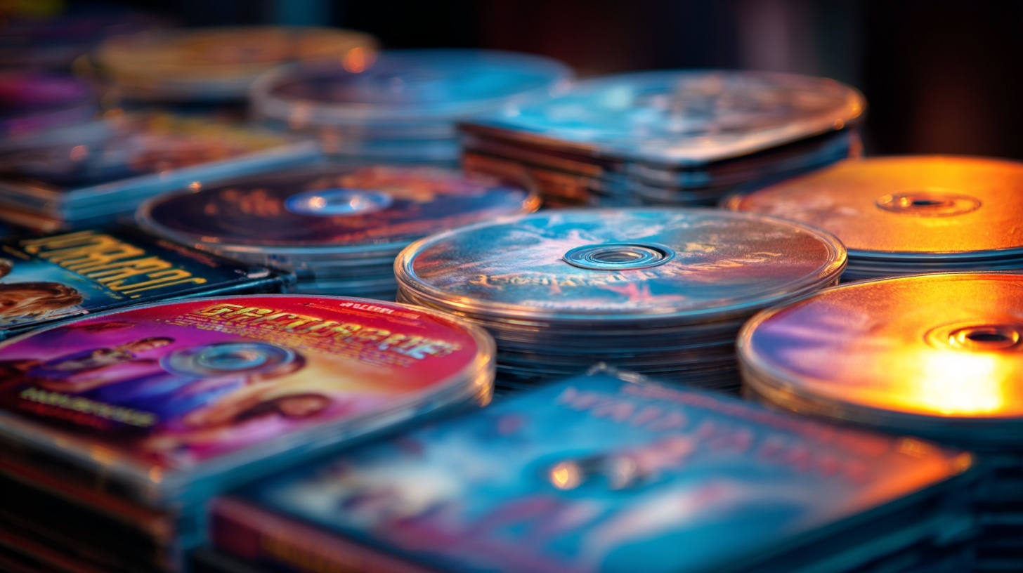 上映用DVDとレンタルDVDの違いを説明する図