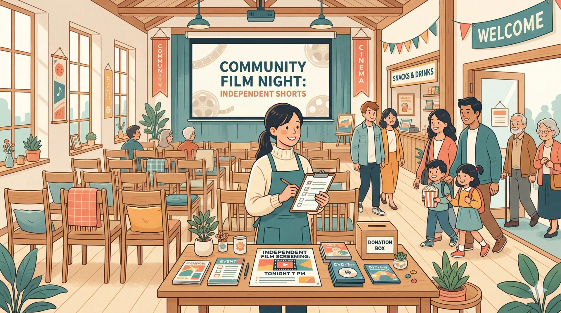 自主上映会とは？開催の流れと準備を解説